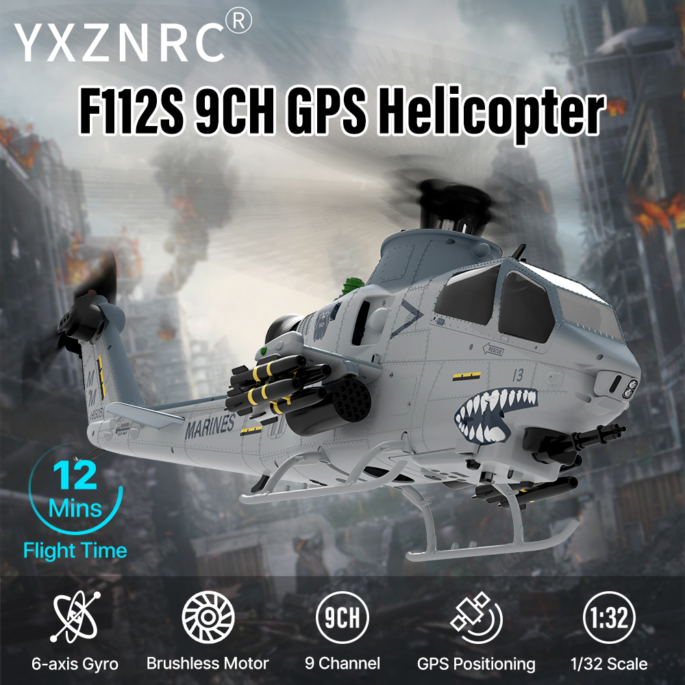 Rc Helicopter Gyro - 유샹(YUXIANG) RC 헬리콥터 F112S, 9채널, 1/32