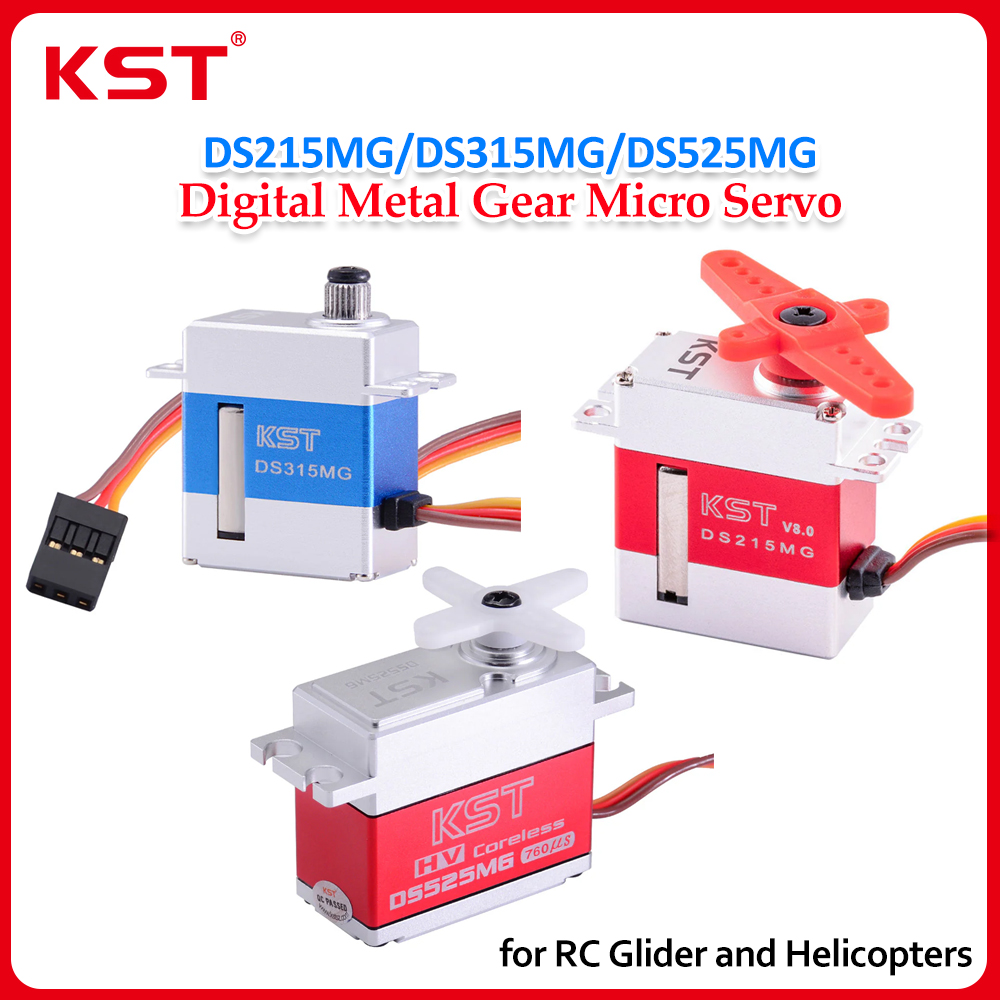 Rc Helicopter Servo - KST DS215MG/ DS315MG /DS525MG V8.0 디지털