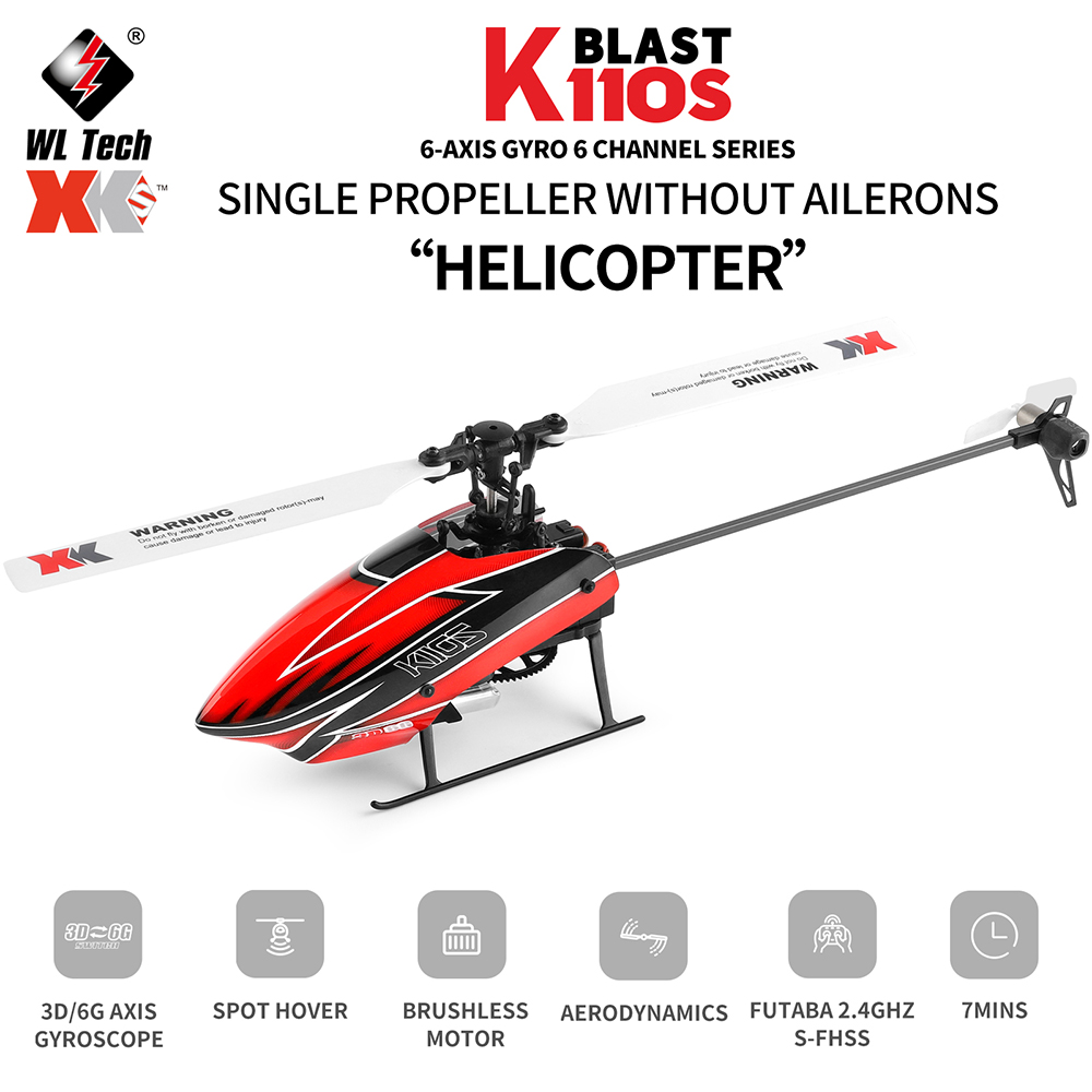 Wltoys XK K110S 6CH 3D 6G 시스템, - Rc Helicopter Nitro 리뷰 및 가격