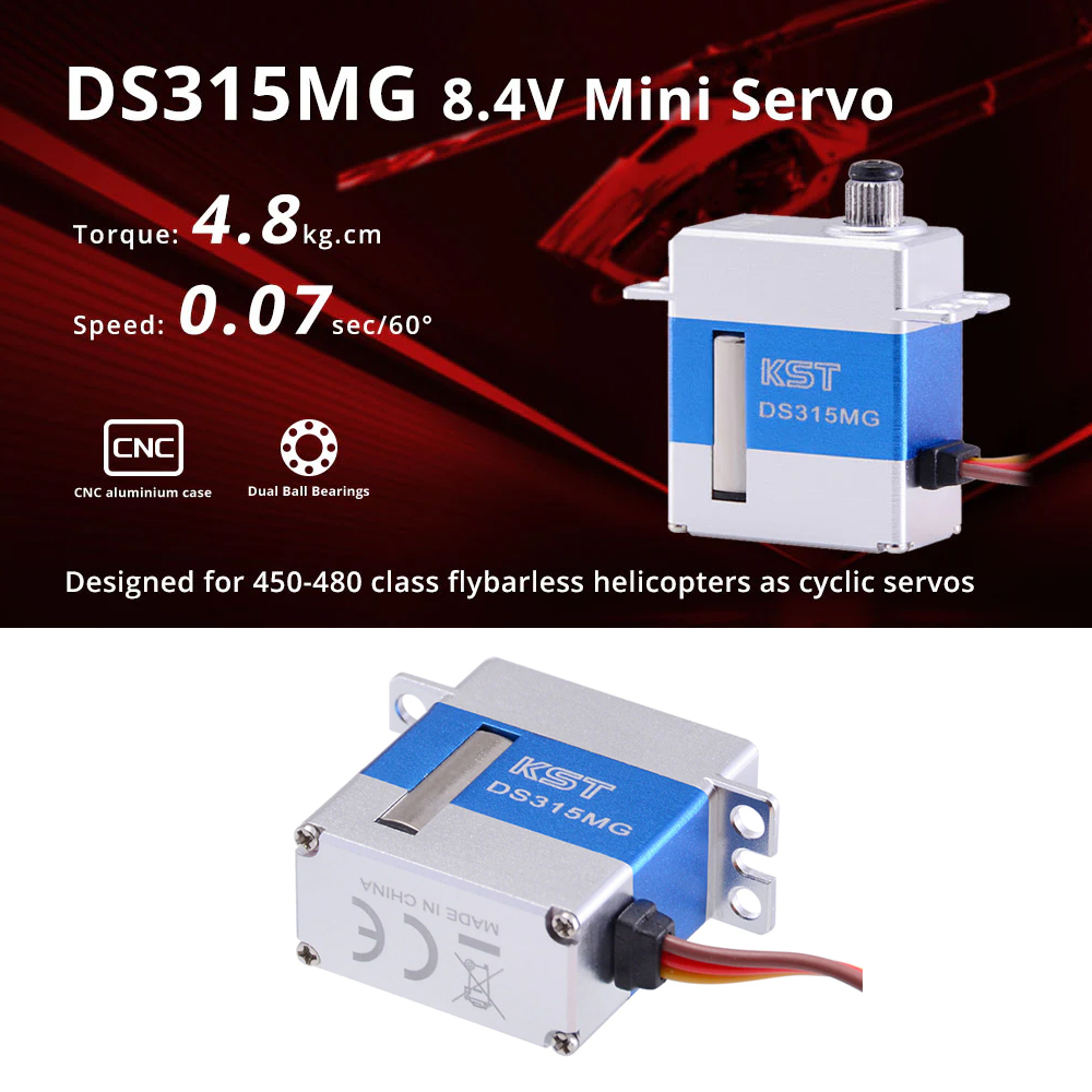 KST DS215MG/ DS315MG /DS525MG  - Rc Helicopter Servo 리뷰 및 가격