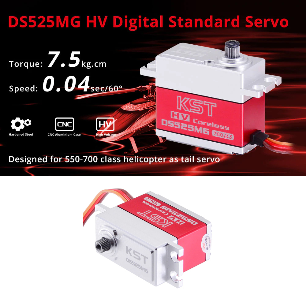 KST DS215MG/ DS315MG /DS525MG  - Rc Helicopter Servo 리뷰 및 가격