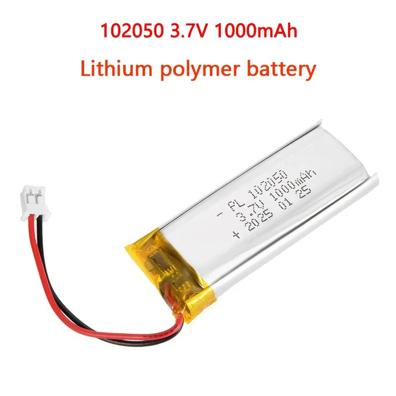 실제 용량 102050 3.7V 1000mAh 리튬 폴 - Eachine Drone E58 리뷰 및 가격